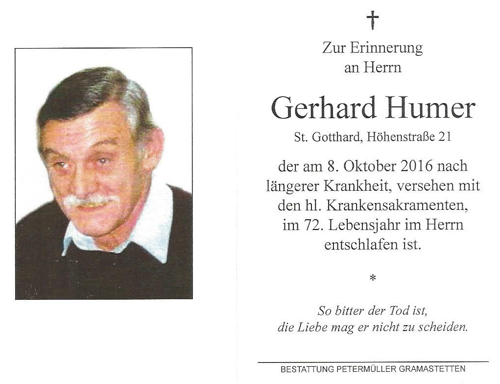 Gerhard Humer